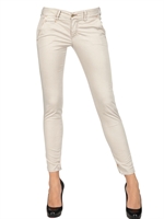 MAISON CLOCHARD - PANTALONI SKINNY IN COTONE STRETCH LEGGERO