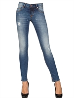 MAISON CLOCHARD - JEANS SKINNY IN DENIM STRETCH