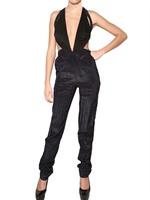 ANTHONY VACCARELLO - TUTA IN CREPE DI VISCOSA