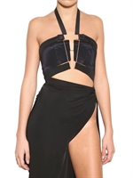 ANTHONY VACCARELLO - JUWEL VISKOSE CREPE JERSEY TOP