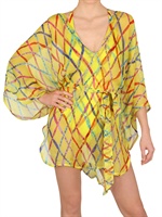 MAGDA GOMES BEACHWEAR - PRINTED KAFTAN COVER UP DRESS