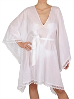 MAGDA GOMES BEACHWEAR - SHELL JEWELLED MUSSOLAIN DRESS