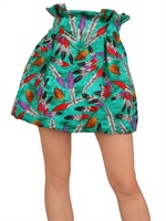CATERINA GATTA - VINTAGE BEDRUCKTER CREPE DE CHINE ROCK