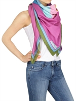 CONTILEONI - LIMITED EDITION COTTON SILK FOULARD