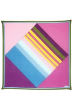CONTILEONI - FOULARD IN COTONE E SETA EDIZIONE LIMITATA - MULTICOLORE
