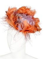 NANÀ - CAPPELLO PIUME DI OCA STRUZZO E PAVONE