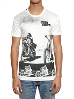DOLCE & GABBANA - T-SHIRT IN JERSEY STAMPA 