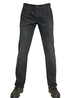 DOLCE & GABBANA - JEANS IN DENIM LAVATO GOLD FIT FONDO 19CM - NERO