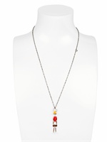SANTO SPIRITO FIRENZE - PINOCCHIO NECKLACE - YELLOW/RED