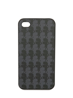 KARL - BEDRUCKTE IPHONE HÜLLE - GRAU/SCHWARZ