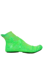 AKKUA - REVOLUTION NEON LEOPARD PRINT SNEAKERS - GREEN