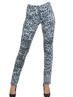 MARIA ESCOTÉ - LEOPARD LYCRA TROUSERS - LEOPARD