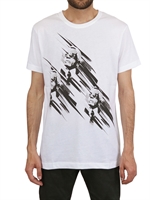 KARL - PRINTED KARL HEADS COTTON T-SHIRT - MULTI