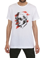 KARL - PRINTED KARL HEAD COTTON T-SHIRT - MULTI