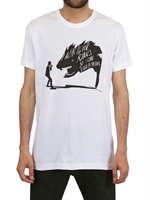 KARL - PRINTED BEAST COTTON T-SHIRT - MULTI