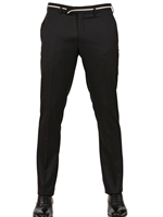 DIOR HOMME - CLASSIC WOOL TROUSERS - BLACK