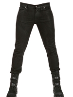 KARL - JEANS SKINNY IN DENIM STRETCH CERATO 16.5CM - NERO