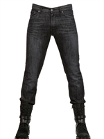 KARL - JEANS SKINNY IN DENIM STRETCH 16.5CM - BLU