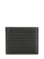 DIOR HOMME - SOFT CALFSKIN LOGO WALLET - BLACK