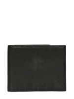 DIOR HOMME - COATED CANVAS LOGO CARDHOLDER - BLACK