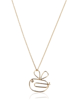 HILLIER - PAPERCLIP HUMMELKETTE - GOLD
