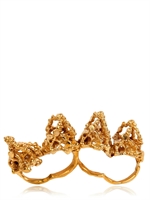 IMOGEN BELFIELD - BUBBLING GALACTIC KNUCKLE DUSTER RING - GOLD