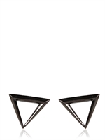 HANNAH MARTIN - SHAMAN'S LARGE EARRINGS - BLACK