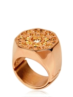 LEDAOTTO - SANTAMARIA DEGLI ANGELI RING - ROSE GOLD