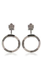 LEDAOTTO - SAN MARCO EARRINGS - BLACK