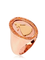 LOROETU - THE PRINCE IS COMING RING - ROSE GOLD/GOLD