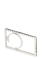 BANCI GIOIELLI - COMPLICI RING - WHITEGOLD/BLACK