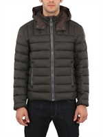 COLMAR ORIGINALS - PIUMINO IN NYLON RESISTENTE ALL'ACQUA - CORALLO/MARRONE