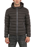 COLMAR ORIGINALS - PIUMINO IN NYLON RESISTENTE ALL'ACQUA - CORALLO/MARRONE