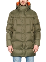 COLMAR ORIGINALS - PIUMINO IN NYLON RESISTENTE ALL'ACQUA - VERDE MILITARE