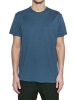 STONE ISLAND SHADOW PROJECT - DYED JERSEY T-SHIRT - BLUE