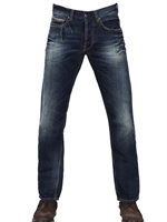GILDED AGE - DENIM JEANS LAVATO 18CM - CELESTE