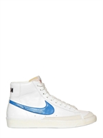NIKE NSW - BLAZER MID 77 PREMIUM VINTAGE SNEAKERS - WHITE/BLUE