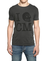 CHEAP MONDAY - BEDRUCKTES BAUMWOLL JERSEY T-SHIRT - SCHWARZ