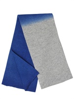 ANN DEMEULEMEESTER - ZWEITON WOLL STRICK - BLAU/GRAU
