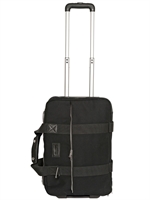 EASTPAK BY KRIS VAN ASSCHE - COTTON CANVAS SUITCASE - BLACK