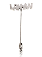 LANVIN - LANVIN BRASS PIN - SILVER