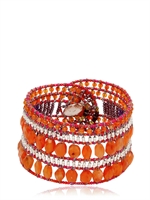 ZIIO - TRANSLUCIDE ARMBAND - ORANGE