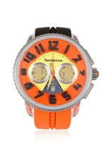 TENDENCE - CRAZY WATCH - BLACK/ORANGE