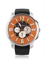 TENDENCE - SLIM MULTIFUNCTION WATCH - ORANGE