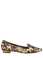 RENE CAOVILLA - 10MM VELVET SWAROVSKI LOAFERS - MULTI