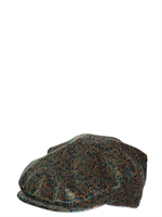 GREVI - CAPPELLO A COPPOLA IN COTONE CON STAMPA - VERDE