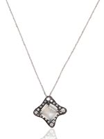ANTONINI - ROMA NECKLACE - BLACKGOLD/WHITE
