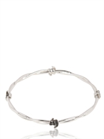 STEPHEN WEBSTER - FORGET ME KNOT ARMREIF - SCHWARZ