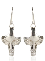YUNUS & ELIZA - GODDESS EARRINGS - SILVER