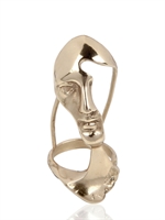 YUNUS & ELIZA - DALI PUPPET RING - GOLD